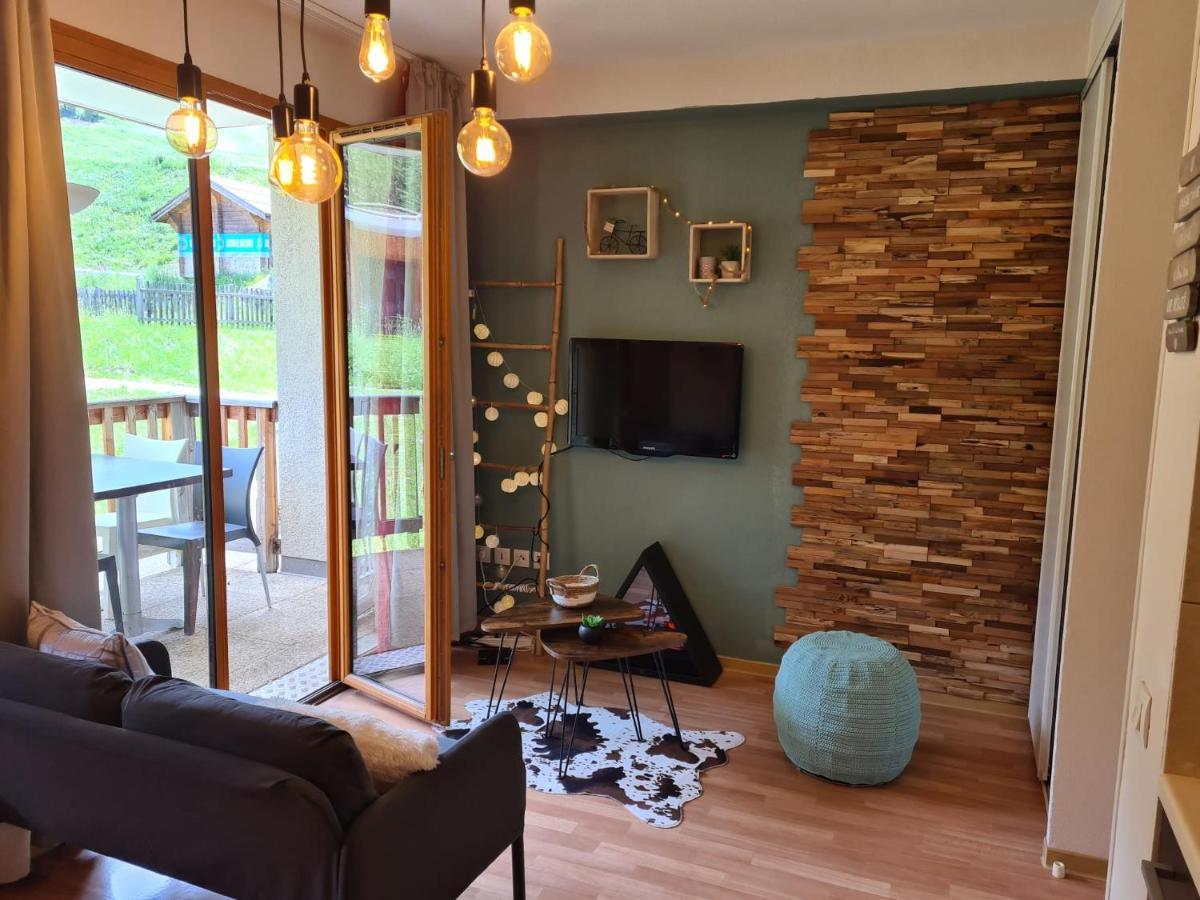 Les Orres 1800 Appartement 4 P Jacuzzi Balneo Prive Vue Piste Piscine Residence Eksteriør bilde